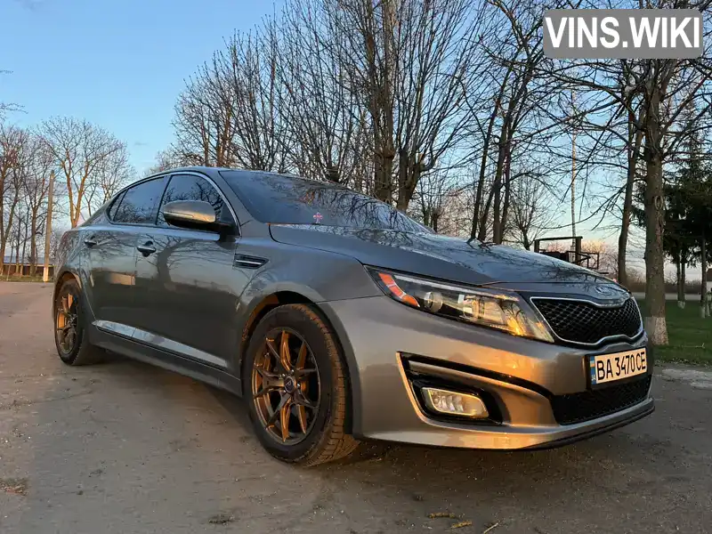 Седан Kia Optima 2014 2.36 л. Автомат обл. Кіровоградська, Новоархангельськ - Фото 1/11