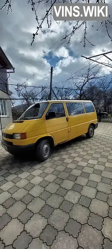 Мінівен Volkswagen Transporter 1999 1.9 л. Ручна / Механіка обл. Івано-Франківська, Косів - Фото 1/16