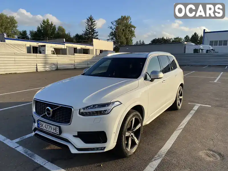 Позашляховик / Кросовер Volvo XC90 2017 1.97 л. Автомат обл. Рівненська, Рівне - Фото 1/21