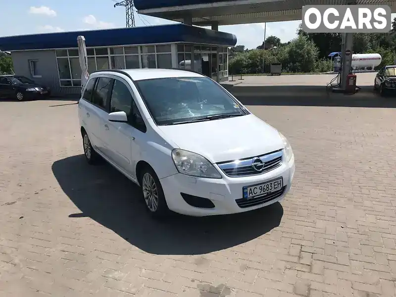 Мінівен Opel Zafira 2008 1.91 л. Ручна / Механіка обл. Волинська, Локачі - Фото 1/13