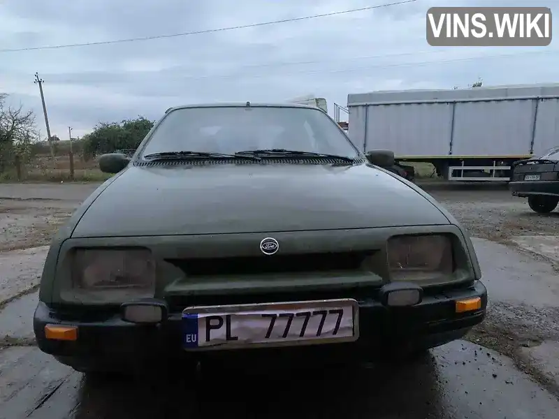 WF0AXXGBBACB54211 Ford Sierra 1986 Універсал 1.6 л. Фото 6