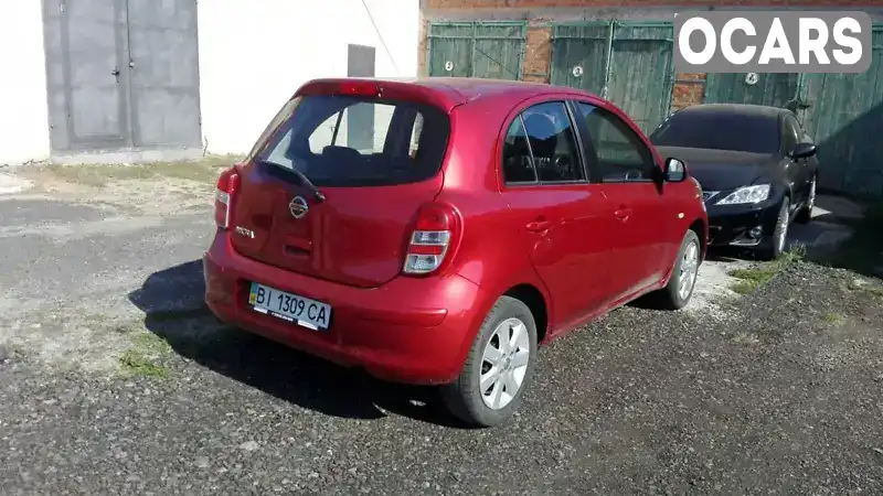 Хетчбек Nissan Micra 2013 1.2 л. обл. Закарпатська, Ужгород - Фото 1/5