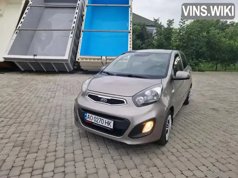 Хэтчбек Kia Picanto 2011 1.09 л. Ручная / Механика обл. Закарпатская, Мукачево - Фото 1/9