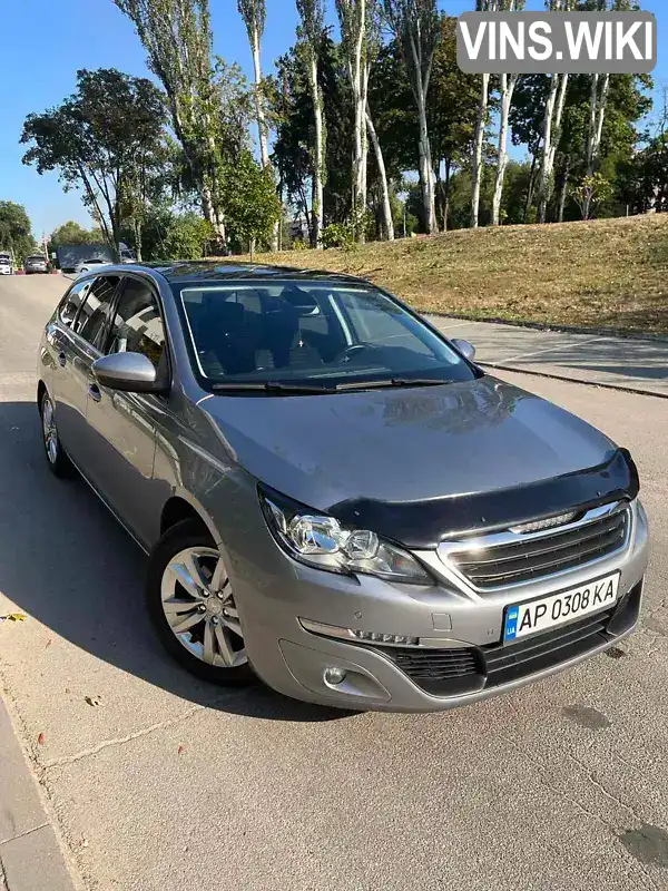 Универсал Peugeot 308 2015 1.56 л. Ручная / Механика обл. Запорожская, Запорожье - Фото 1/17