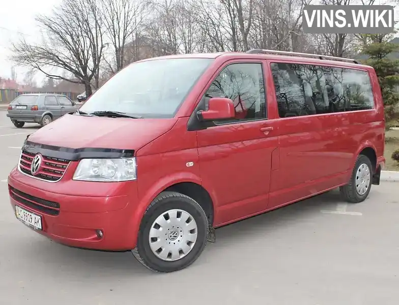 Мінівен Volkswagen Caravelle 2007 2.5 л. Ручна / Механіка обл. Закарпатська, Ужгород - Фото 1/9