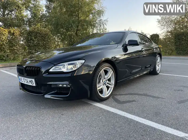 Купе BMW 6 Series Gran Coupe 2014 3 л. Автомат обл. Киевская, Киев - Фото 1/21