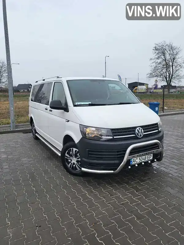 Мінівен Volkswagen Transporter 2018 1.97 л. Ручна / Механіка обл. Волинська, Луцьк - Фото 1/17