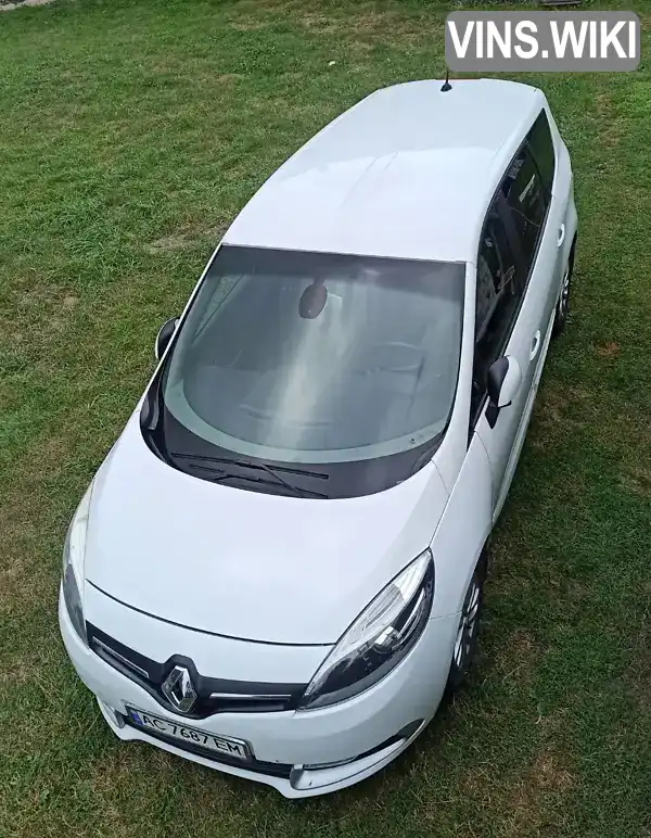 Мінівен Renault Grand Scenic 2012 1.46 л. Ручна / Механіка обл. Волинська, Луцьк - Фото 1/21