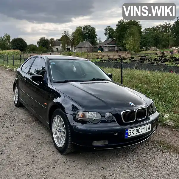 Купе BMW 3 Series 2002 2 л. Ручна / Механіка обл. Рівненська, Рівне - Фото 1/21