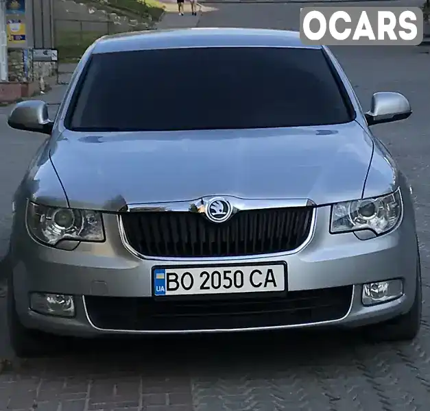 Ліфтбек Skoda Superb 2008 1.9 л. Ручна / Механіка обл. Тернопільська, Тернопіль - Фото 1/21