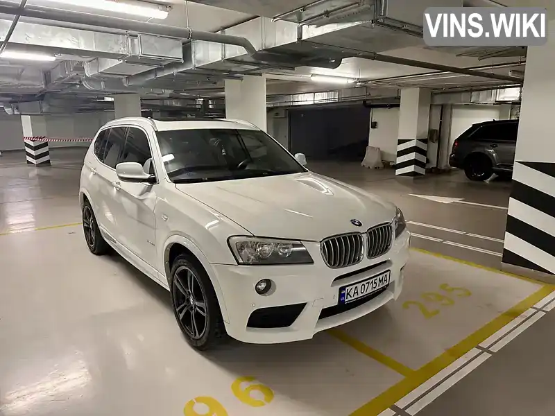 Внедорожник / Кроссовер BMW X3 2013 2 л. Автомат обл. Киевская, Киев - Фото 1/21