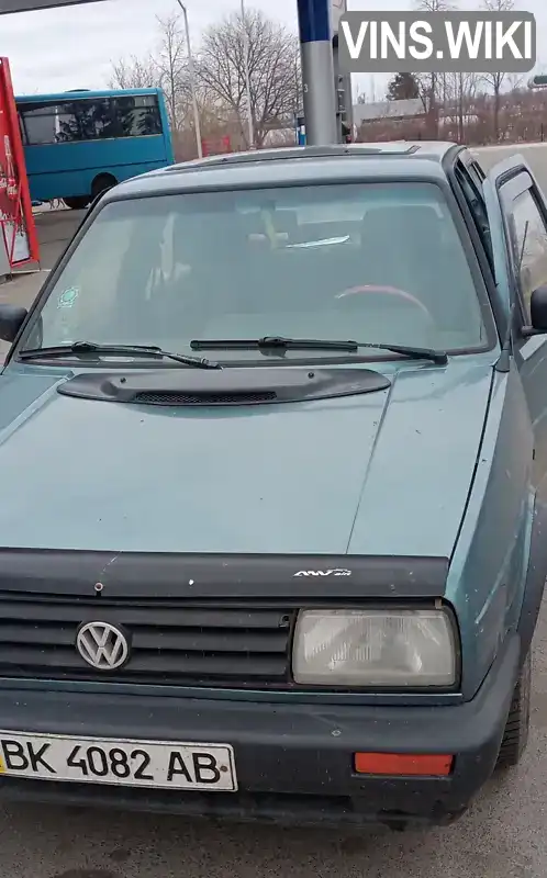 Седан Volkswagen Jetta 1987 1.6 л. Ручная / Механика обл. Ровенская, Ровно - Фото 1/3