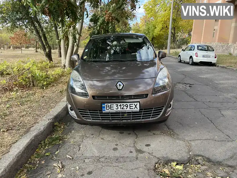 Мінівен Renault Grand Scenic 2010 1.9 л. Ручна / Механіка обл. Миколаївська, Миколаїв - Фото 1/17