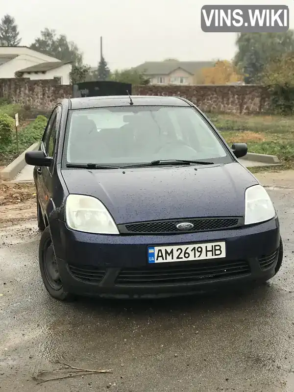 Хэтчбек Ford Fiesta 2002 1.3 л. Ручная / Механика обл. Житомирская, Житомир - Фото 1/11