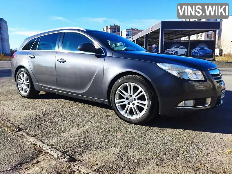 Универсал Opel Insignia 2009 1.96 л. Ручная / Механика обл. Запорожская, Запорожье - Фото 1/10