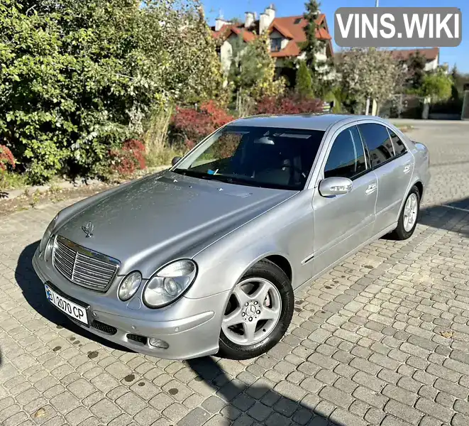 Седан Mercedes-Benz E-Class 2004 3.2 л. Автомат обл. Полтавська, Глобине - Фото 1/13