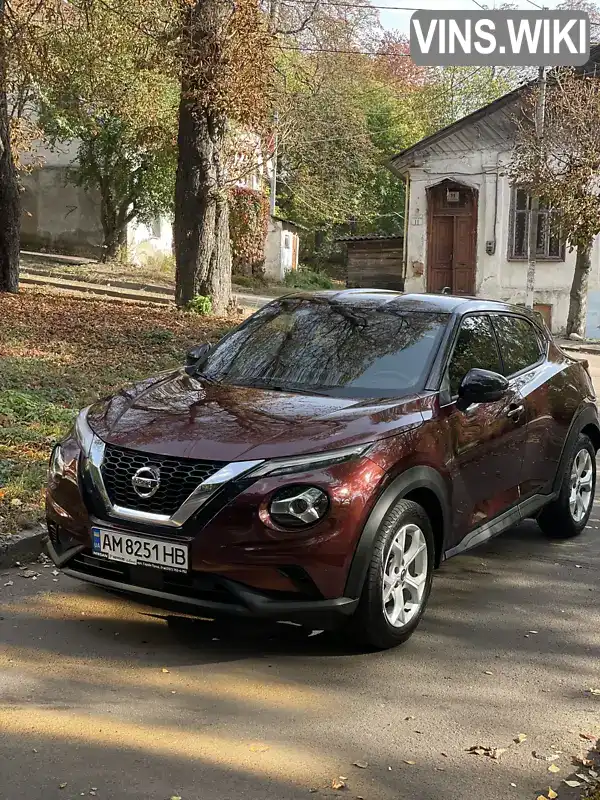 Позашляховик / Кросовер Nissan Juke 2021 1 л. Автомат обл. Житомирська, Житомир - Фото 1/11