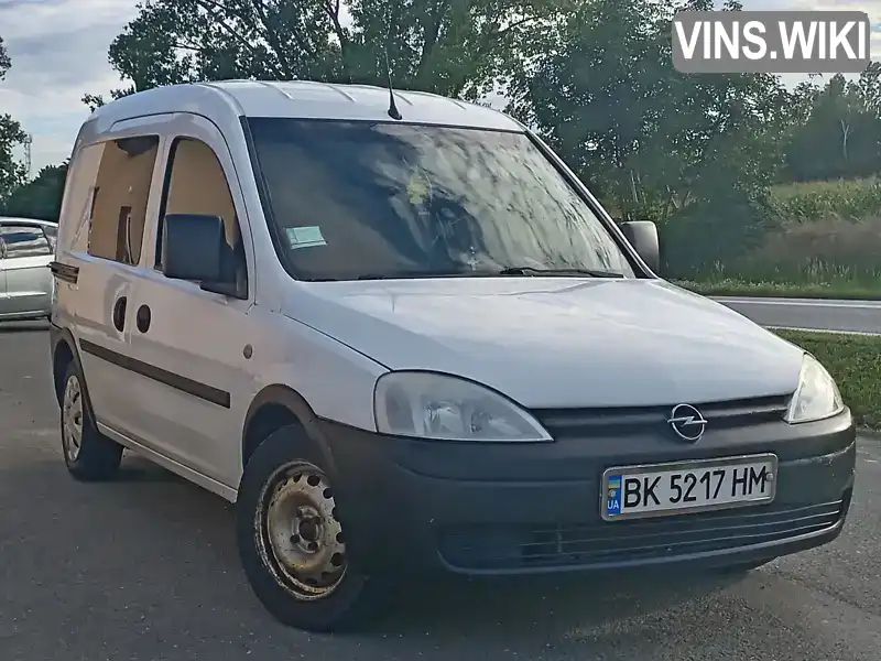 Минивэн Opel Combo 2003 1.69 л. Ручная / Механика обл. Закарпатская, Ужгород - Фото 1/21