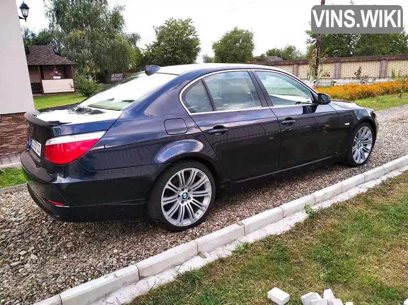 Седан BMW 5 Series 2009 2 л. Ручная / Механика обл. Черновицкая, Выжница - Фото 1/21