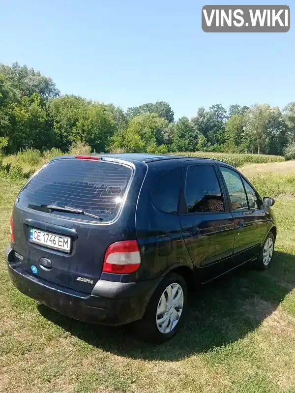 Універсал Renault Megane Scenic 2001 1.9 л. Ручна / Механіка обл. Чернівецька, Новодністровськ - Фото 1/7