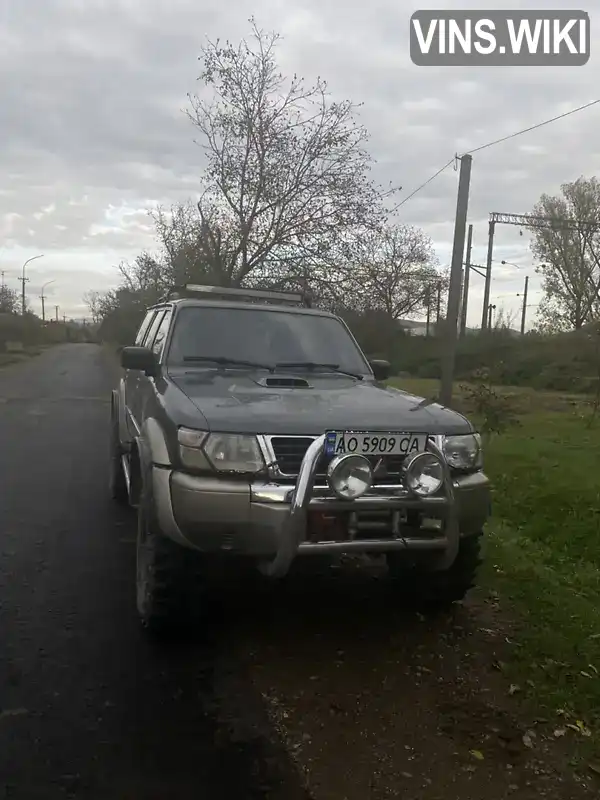 Позашляховик / Кросовер Nissan Patrol 2001 3 л. Автомат обл. Закарпатська, Перечин - Фото 1/10