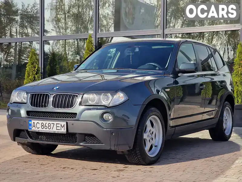 Позашляховик / Кросовер BMW X3 2008 2 л. Автомат обл. Волинська, Ковель - Фото 1/21