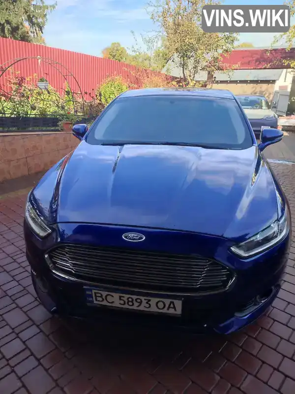 Седан Ford Fusion 2015 2 л. Автомат обл. Львовская, Золочев - Фото 1/12