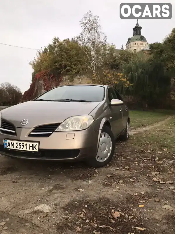 Ліфтбек Nissan Primera 2006 1.9 л. Ручна / Механіка обл. Житомирська, Житомир - Фото 1/19