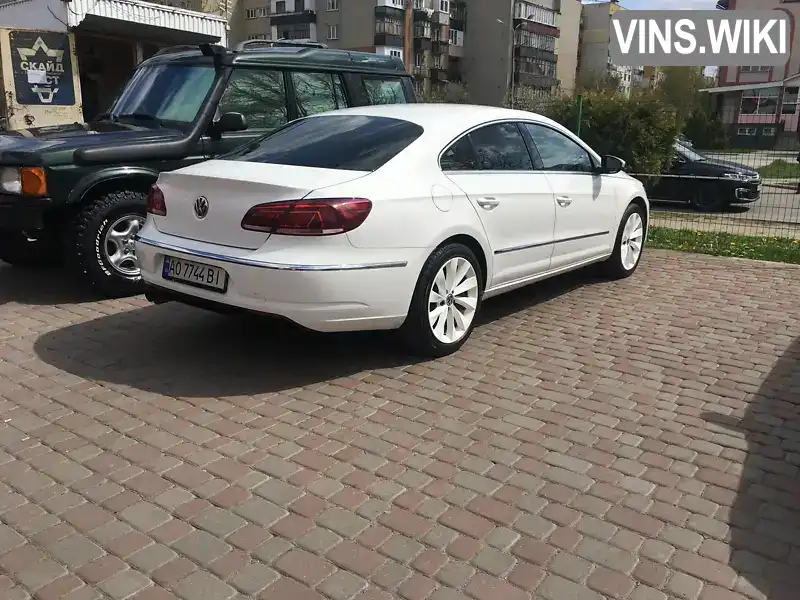 Купе Volkswagen CC / Passat CC 2012 1.97 л. Ручна / Механіка обл. Закарпатська, Ужгород - Фото 1/3