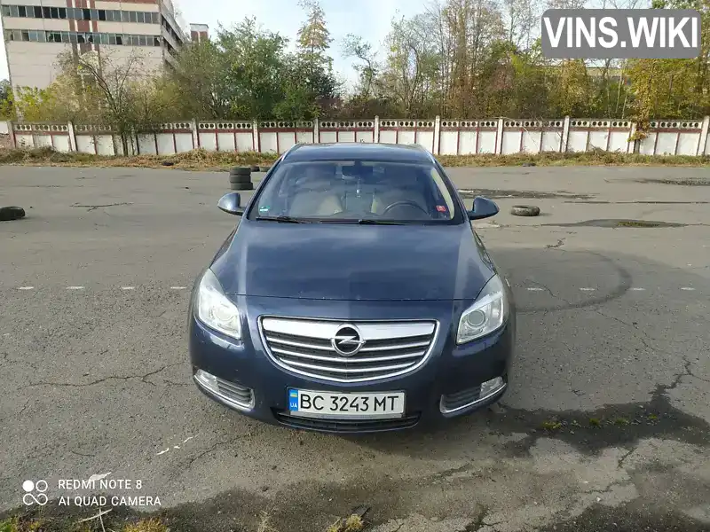 Універсал Opel Insignia 2010 1.96 л. Ручна / Механіка обл. Львівська, Борислав - Фото 1/16