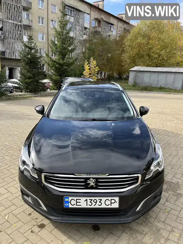 Універсал Peugeot 508 2016 1.56 л. Автомат обл. Чернівецька, Сторожинець - Фото 1/21