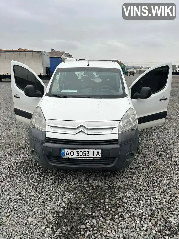 Мінівен Citroen Berlingo 2009 1.56 л. Ручна / Механіка обл. Закарпатська, Ужгород - Фото 1/5