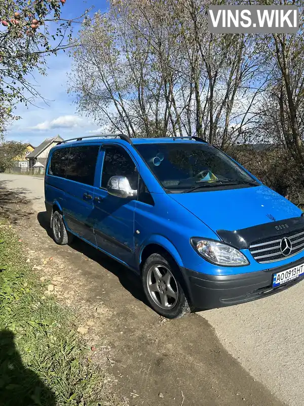 Мінівен Mercedes-Benz Vito 2006 2.2 л. Ручна / Механіка обл. Закарпатська, Рахів - Фото 1/19