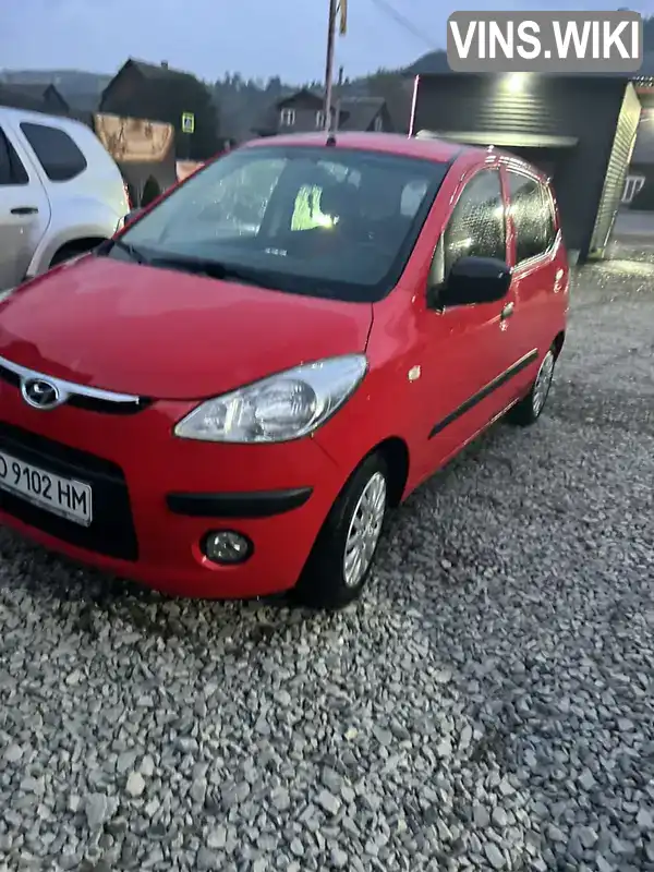 Хетчбек Hyundai i10 2010 1.1 л. Ручна / Механіка обл. Закарпатська, Рахів - Фото 1/13