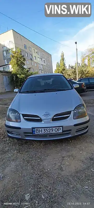 Мінівен Nissan Almera Tino 2000 2.2 л. Ручна / Механіка обл. Одеська, Білгород-Дністровський - Фото 1/7