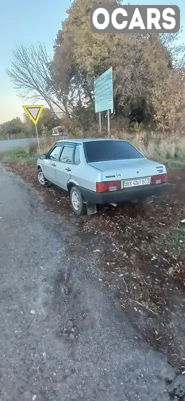 Седан ВАЗ / Lada 21099 2004 1.5 л. Ручная / Механика обл. Хмельницкая, Хмельницкий - Фото 1/7