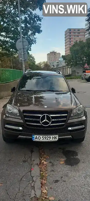 Позашляховик / Кросовер Mercedes-Benz GL-Class 2011 2.99 л. Автомат обл. Закарпатська, Ужгород - Фото 1/18