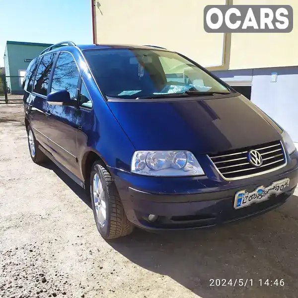 Мінівен Volkswagen Sharan 2006 1.97 л. Ручна / Механіка обл. Сумська, Путивль - Фото 1/16