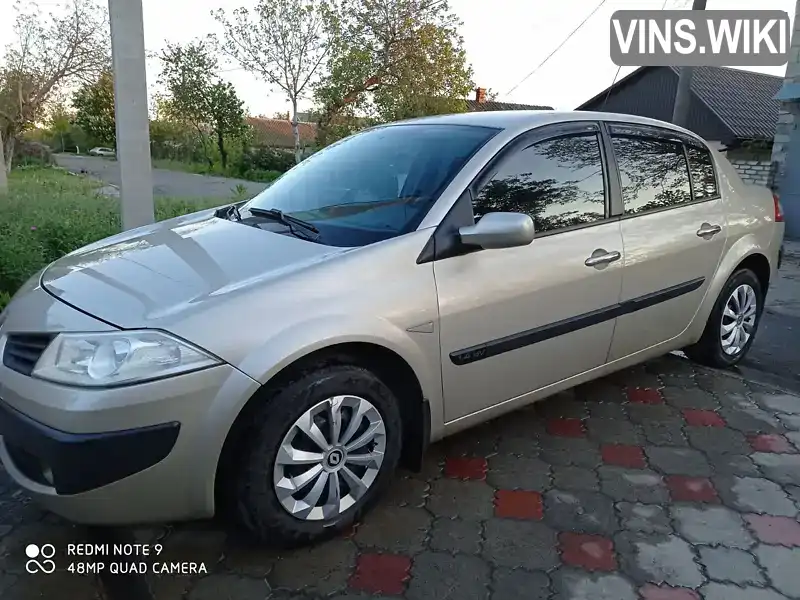 Седан Renault Megane 2006 1.4 л. Ручная / Механика обл. Николаевская, Очаков - Фото 1/21