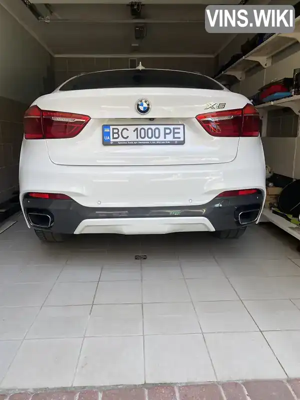 Позашляховик / Кросовер BMW X6 2018 2.98 л. Автомат обл. Львівська, Львів - Фото 1/21