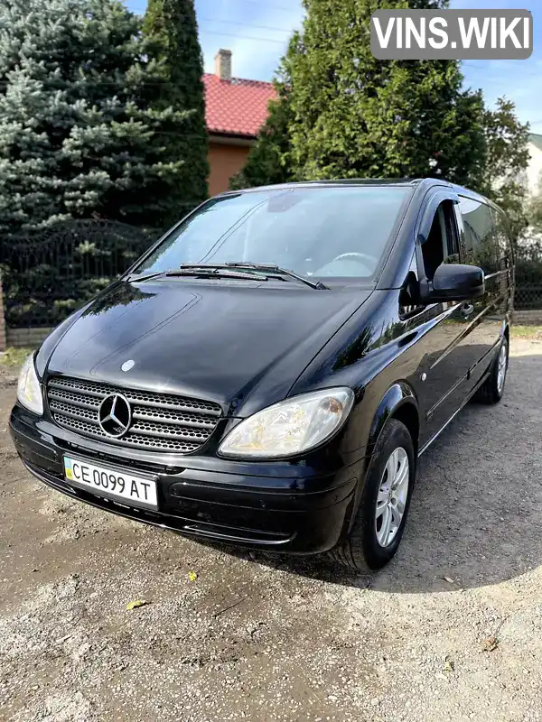 Мінівен Mercedes-Benz Vito 2010 2.99 л. Автомат обл. Чернівецька, Кіцмань - Фото 1/21