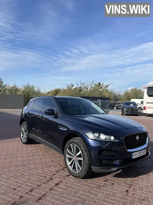 Позашляховик / Кросовер Jaguar F-Pace 2017 2 л. Автомат обл. Рівненська, Рівне - Фото 1/21