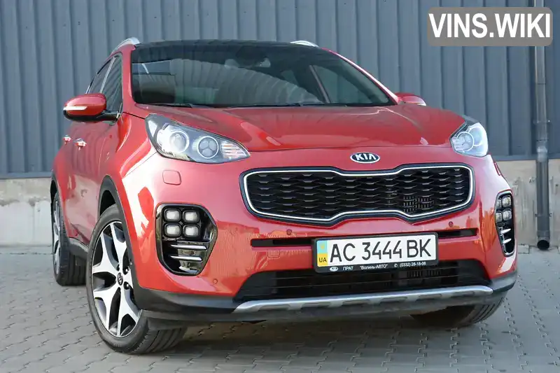 Позашляховик / Кросовер Kia Sportage 2017 2 л. Автомат обл. Волинська, Луцьк - Фото 1/21