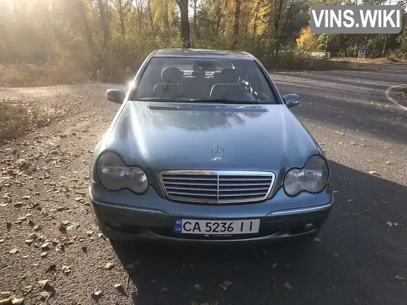 Седан Mercedes-Benz C-Class 2002 2.15 л. Ручная / Механика обл. Черкасская, Звенигородка - Фото 1/20