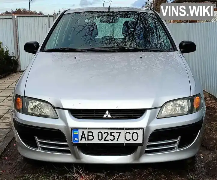 Мінівен Mitsubishi Space Star 2004 1.58 л. Ручна / Механіка обл. Вінницька, Калинівка - Фото 1/12