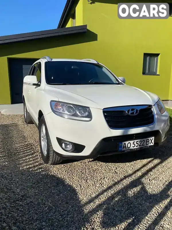 Позашляховик / Кросовер Hyundai Santa FE 2010 2.2 л. Автомат обл. Закарпатська, Рахів - Фото 1/20