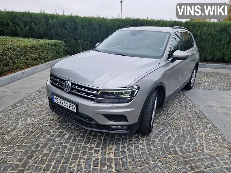 Позашляховик / Кросовер Volkswagen Tiguan 2017 1.98 л. Автомат обл. Дніпропетровська, Дніпро (Дніпропетровськ) - Фото 1/16