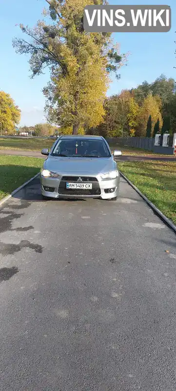 Седан Mitsubishi Lancer 2008 2 л. Ручна / Механіка обл. Житомирська, Звягель - Фото 1/21