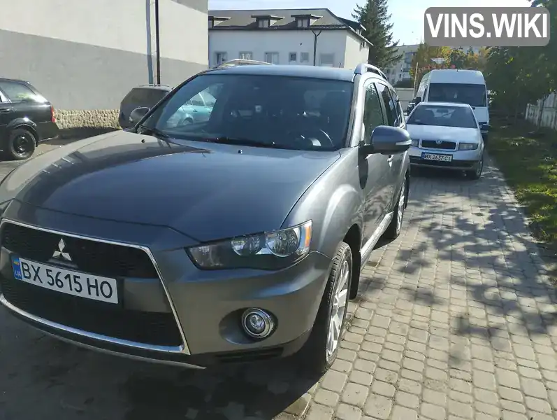 Позашляховик / Кросовер Mitsubishi Outlander 2012 2.36 л. Варіатор обл. Хмельницька, Хмельницький - Фото 1/14