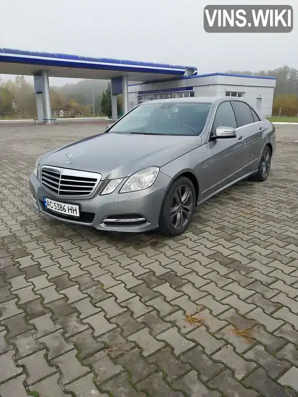 Седан Mercedes-Benz E-Class 2012 2.1 л. Автомат обл. Волинська, Ковель - Фото 1/15